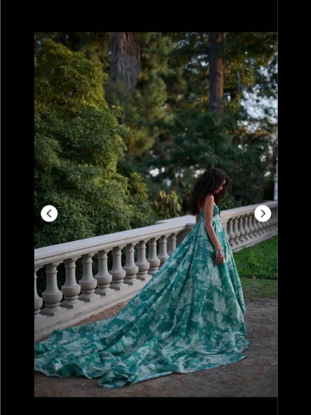 Selkie Roman Holiday Cedar Toile Gown Medium BNWT medium